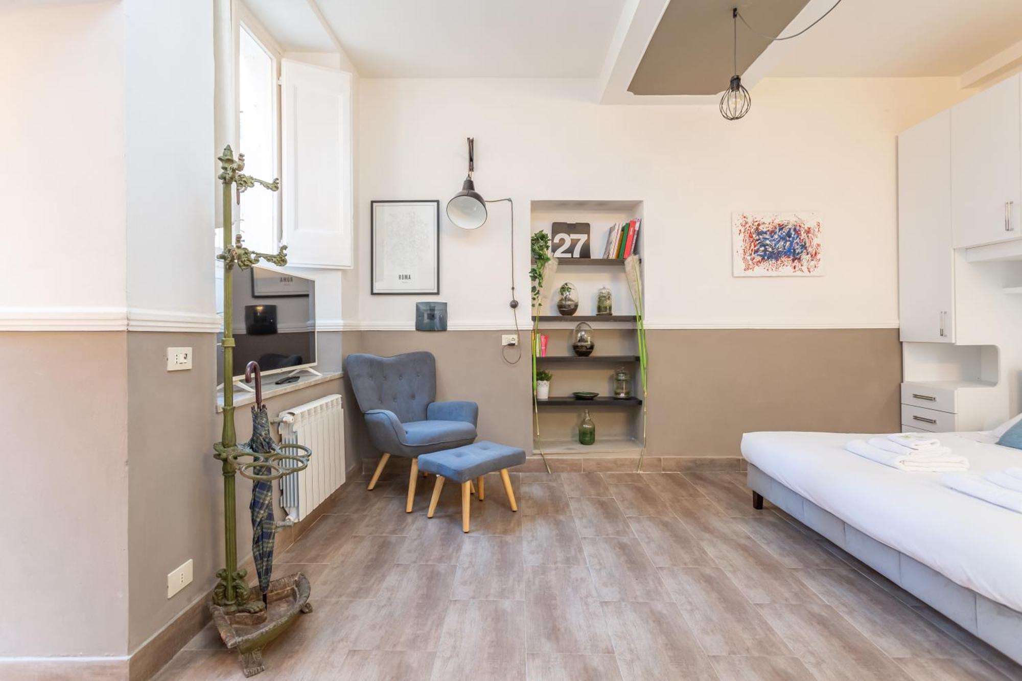 Appartement Charm Near Piazza Navona - Cozy Loft For 2 Rome